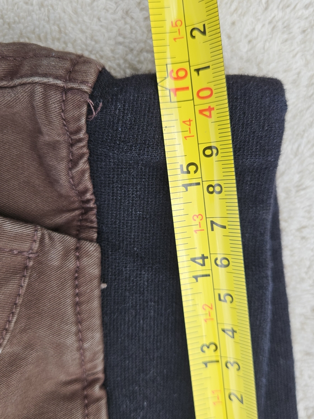 FLYINGALS Earthy Brown Fulssic Straight Fit - Picture 4 of 5